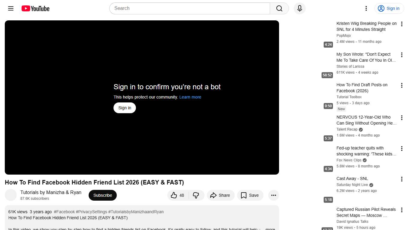 How To Find Facebook Hidden Friend List 2026 (EASY & FAST) - YouTube